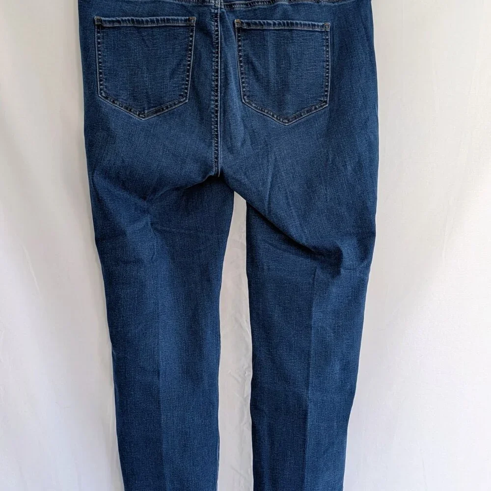 1035 – NYDJ Curves 360 Jeans Blue Size 16 Short $17.00 - Picture 3 of 10